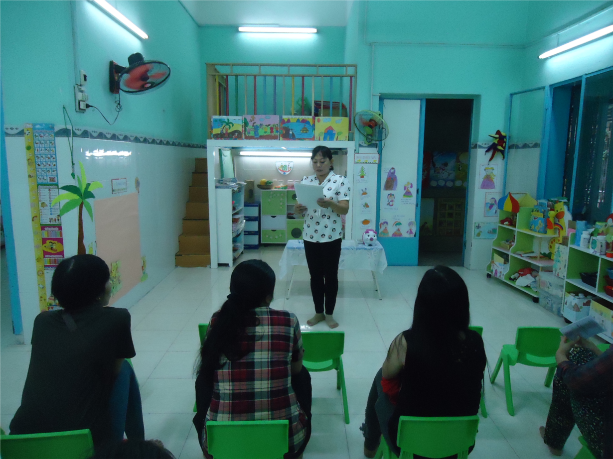 ĐẠI HỘI CMHS LỚP LÁ